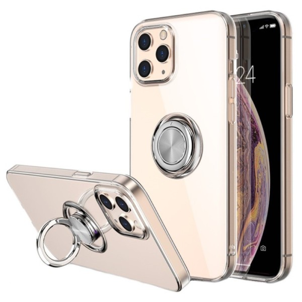 „Sheet“ Kickstand (TPU) kaaned - läbipaistev (iPhone 12 / 12 Pro)
