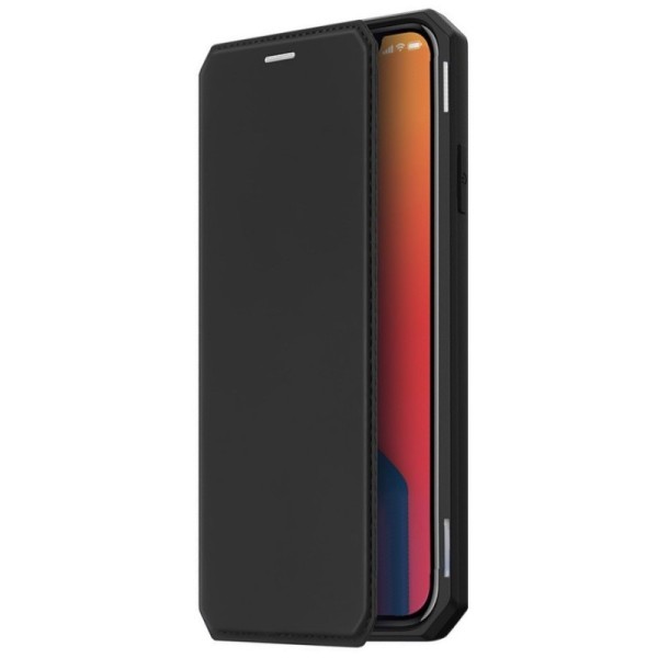 „Dux Ducis“ Skin X tahke kaaned - must (iPhone 12 / 12 Pro)