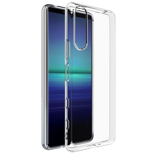 „Imak“ Kõva silikoon (TPU) kaaned - läbipaistev (Xperia 5 II)
