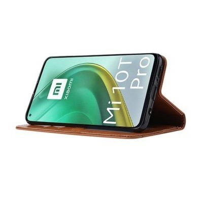 Prabangus „Comma“ odinis atverčiamas juodas Xiaomi Mi 10T (Mi 10T Pro) dėklas | Priedai.lt