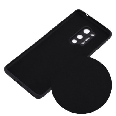 OnePlus 8 Pro Shell kieto silikono TPU juodas dėklas - nugarėlė | Priedai.lt