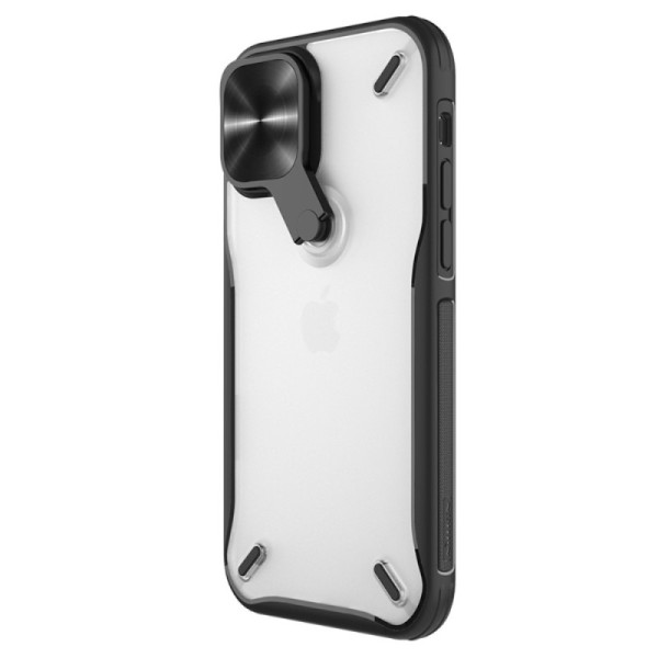 „Nillkin“ CamShield Kickstand kaaned - läbipaistev (iPhone 12 / 12 Pro)