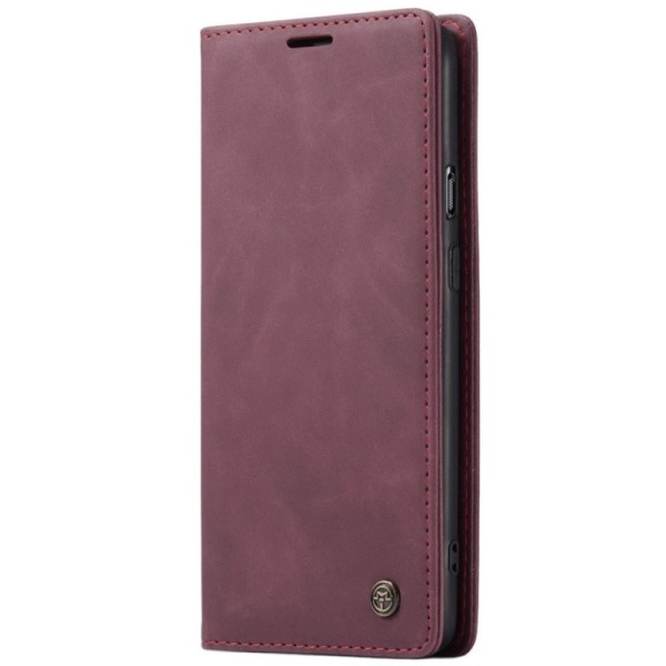 „CaseMe“ Retro Tugev tahke kaaned - burgundi (OnePlus Nord)