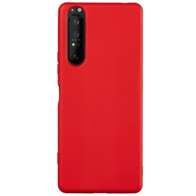 Sony Xperia 5 II Shell kieto silikono TPU raudonas dėklas - nugarėlė | Priedai.lt