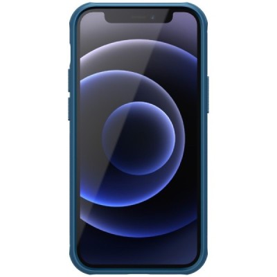 Appe iPhone 12 Mini „Nillkin“ Frosted Shield Pro mėlynas dėklas - nugarėlė | Priedai.lt