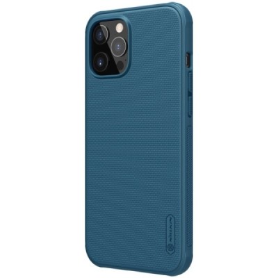 Apple iPhone 12 Pro Max „Nillkin“ Frosted Shield Pro mėlynas dėklas - nugarėlė | Priedai.lt