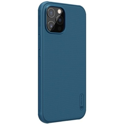 Apple iPhone 12 Pro Max „Nillkin“ Frosted Shield Pro mėlynas dėklas - nugarėlė | Priedai.lt
