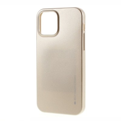 Apple iPhone 12 Pro Max Mercury auksinis kieto silikono TPU dėklas - nugarėlė | Priedai.lt