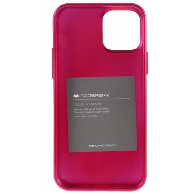 Apple iPhone 12 Pro Max Mercury tamsiai rožinis kieto silikono TPU dėklas - nugarėlė | Priedai.lt