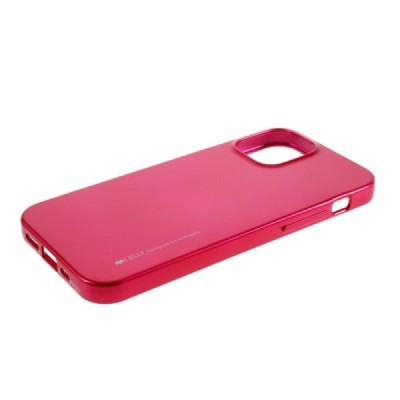 Apple iPhone 12 Pro Max Mercury tamsiai rožinis kieto silikono TPU dėklas - nugarėlė | Priedai.lt