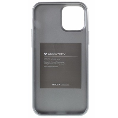 Apple iPhone 12 Pro Max Mercury pilkas kieto silikono TPU dėklas - nugarėlė | Priedai.lt