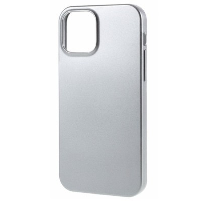 Apple iPhone 12 Pro Max Mercury pilkas kieto silikono TPU dėklas - nugarėlė | Priedai.lt