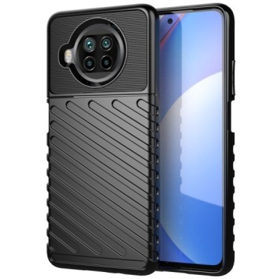 Xiaomi Mi 10T Lite 5G kieto silikono TPU juodas dėklas - nugarėlė | Priedai.lt