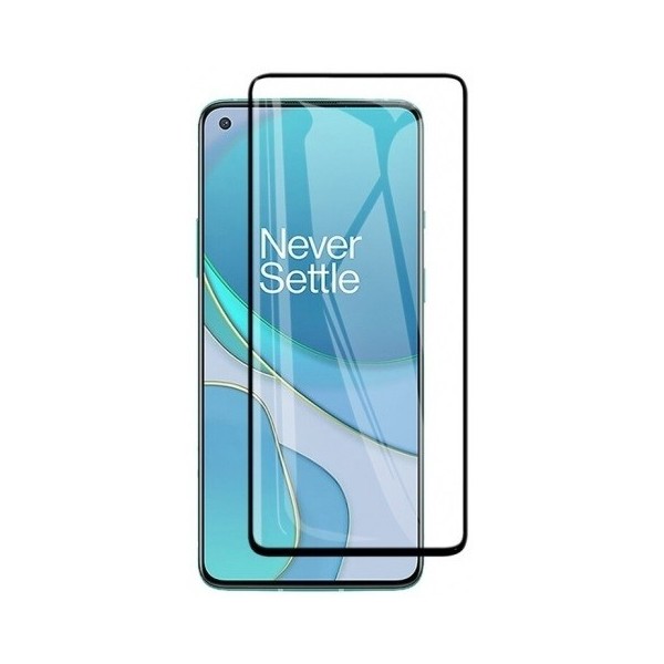 „Rurihai“ Tempered Glass kaitsev ekraaniklaas 0.26 mm - must (OnePlus Nord N100)