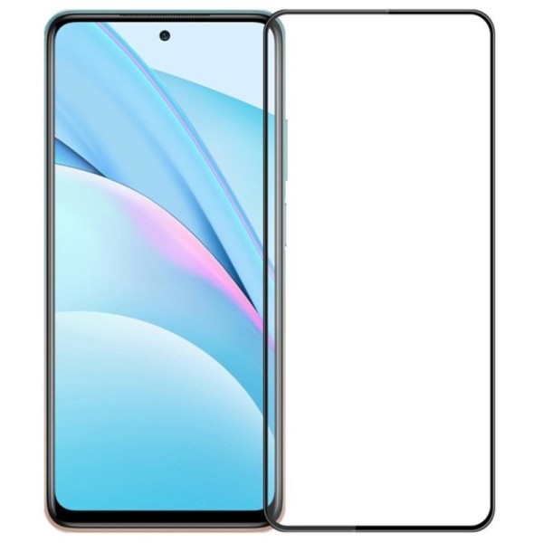 „Mofi“ Tempered Glass kaitsev ekraaniklaas 0.26 mm - must (Mi 10T / 10T Pro / 10T Lite)