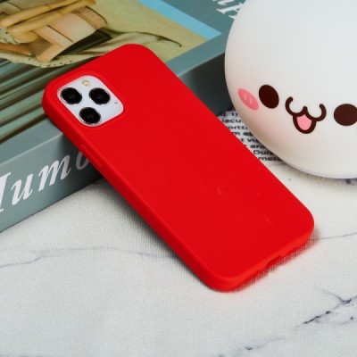 Apple iPhone 12 Pro Max „Shell“ kieto silikono TPU raudonas dėklas - nugarėlė | Priedai.lt