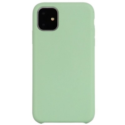 Apple iPhone 11 kieto silikono TPU žalias dėklas - nugarėlė | Priedai.lt
