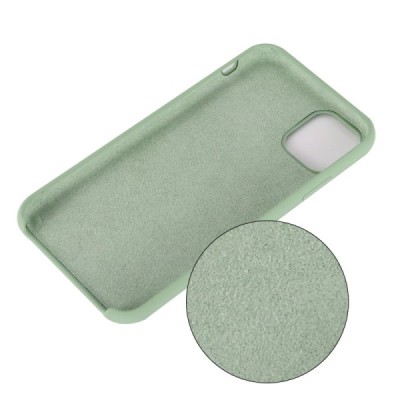 Apple iPhone 11 kieto silikono TPU žalias dėklas - nugarėlė | Priedai.lt