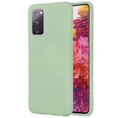 Samsung Galaxy S20 FE (Fan Edition) Shell kieto silikono TPU žalias dėklas - nugarėlė | Priedai.lt