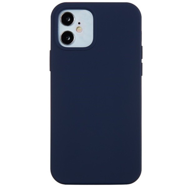 Kõva silikoon (TPU) kaaned - sinine (iPhone 12 Mini)