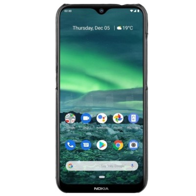 Soft Slim serijos Nokia 2.3 juodas odinis dėklas - nugarėlė | Priedai.lt
