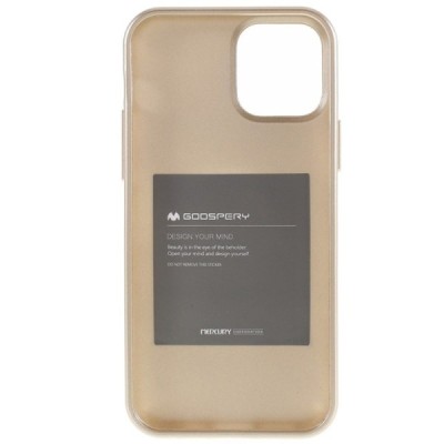 Apple iPhone 12 Mini Mercury auksinis kieto silikono TPU dėklas - nugarėlė | Priedai.lt