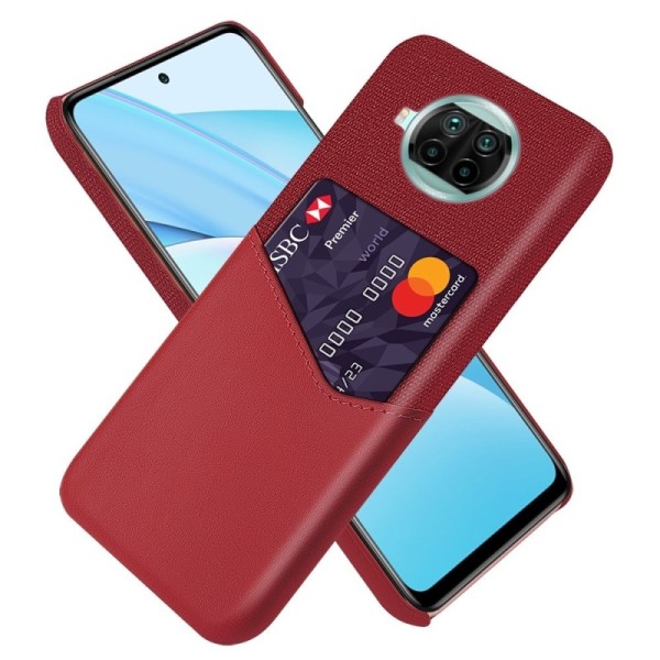 „KSQ“ Shell kaaned taskuga - punane (Mi 10T Lite)