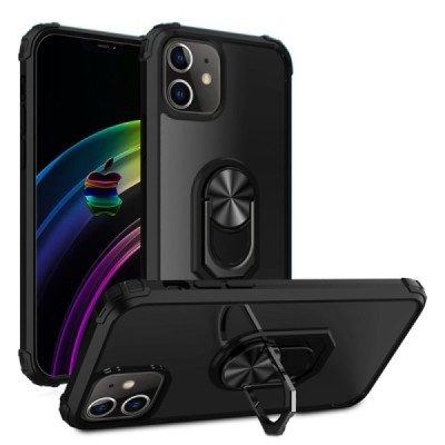 Apple iPhone 12 Mini „Kickstand“ sustiprintos apsaugos skaidrus dėklas | Priedai.lt