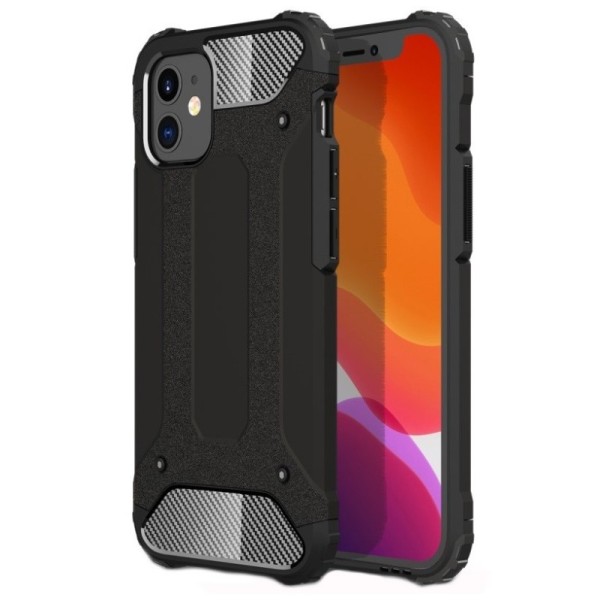 Tugevdatud turvalisus kaaned - must (iPhone 12 Mini)