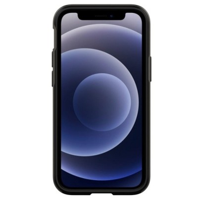 „Spigen“ Neo Hybrid Gunmetal sustiprintos apsaugos Apple iPhone 12 Mini juodas dėklas | Priedai.lt