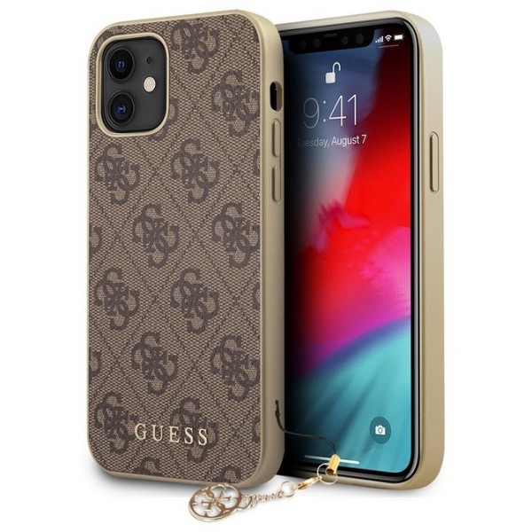 „Guess“ kaaned - pruun (iPhone 12 Mini)