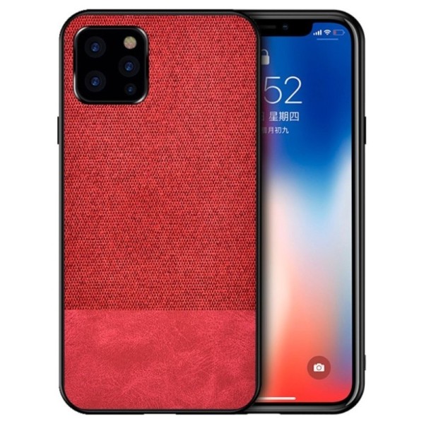 „Bi-Color“ Splicing kaaned - punane (iPhone 12 Pro Max)