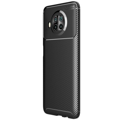 Xiaomi Mi 10T Lite 5G FOCUS kieto silikono TPU juodas dėklas - nugarėlė | Priedai.lt