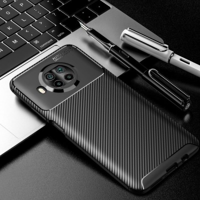 Xiaomi Mi 10T Lite 5G FOCUS kieto silikono TPU juodas dėklas - nugarėlė | Priedai.lt