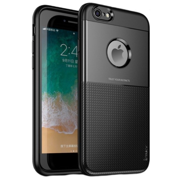 „IPAKY“ Shield kaaned - must (iPhone 6 Plus / 6s Plus)