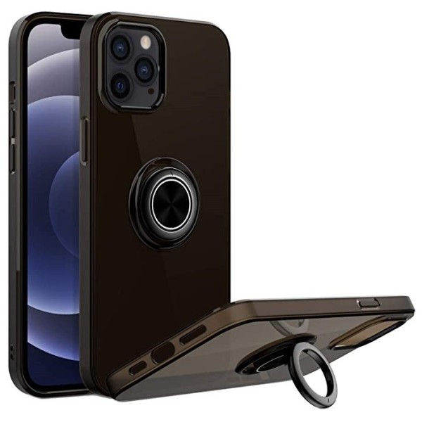„Sheet“ Kickstand (TPU) kaaned - must (iPhone 12 Pro Max)