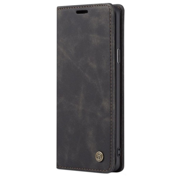 „CaseMe“ Retro Tugev tahke kaaned - must (Galaxy S8+)