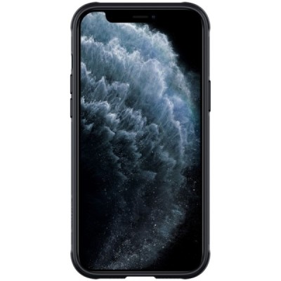 Apple iPhone 12 Pro Max „Nillkin“ CamShield juodas dėklas, nugarėlė su kameros apsauga | Priedai.lt