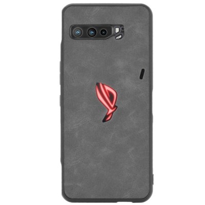 „Bi-Color“ Splicing Asus Rog Phone 3 (ZS661KS) juodas odinis dėklas | Priedai.lt