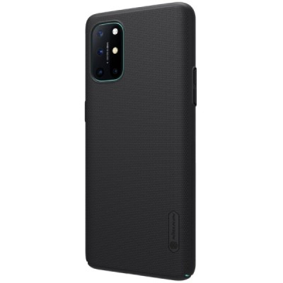 Nillkin Frosted Shield OnePlus 8T juodas plastikinis dėklas | Priedai.lt