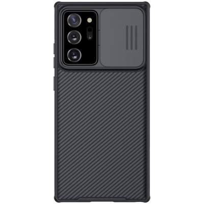 Samsung Galaxy Note 20 Ultra (N986F) „Nillkin“ CamShield juodas dėklas, nugarėlė su kameros apsauga | Priedai.lt
