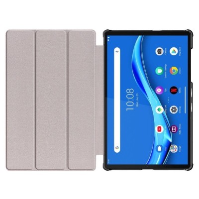 Lenovo Tab M10 10.1" HD Gen 2 (TB-X306F, X306X) atverčiamas žalias odinis dėklas (sulankstomas) | Priedai.lt