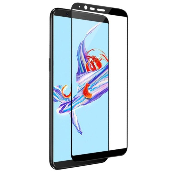 „Mocolo“ Tempered Glass kaitsev ekraaniklaas 0.26 mm - must (OnePlus 5T)