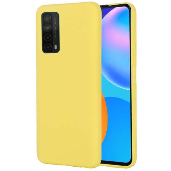 „Shell“ Kõva silikoon (TPU) kaaned - kollane (P smart 2021)