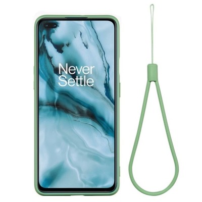 OnePlus Nord Shell kieto silikono TPU žalias dėklas - nugarėlė | Priedai.lt