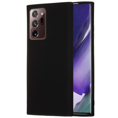 Samsung Galaxy Note 20 Ultra (N986F) Shell kieto silikono TPU juodas dėklas - nugarėlė | Priedai.lt