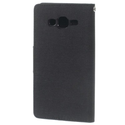 „Mercury“ Bravo Diary Samsung Galaxy J5 2015 (J500F) juodas dėklas | Priedai.lt