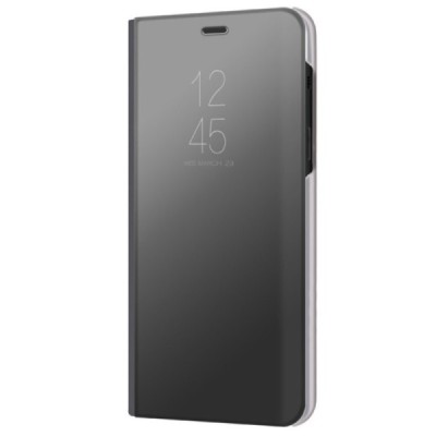 Samsung Galaxy A8 2018 (A530F) plastikinis atverčiamas juodas dėklas | Priedai.lt