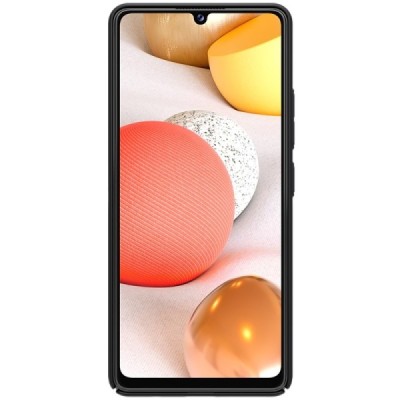 Samsung Galaxy A42 5G „Nillkin“ Frosted Shield juodas plastikinis dėklas, nugarėlė | Priedai.lt