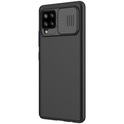 Samsung Galaxy A42 5G „Nillkin“ CamShield juodas dėklas, nugarėlė su kameros apsauga | Priedai.lt